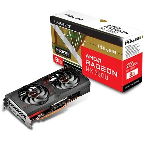 Sapphire Pulse AMD Radeon - RX 7600 Gaming OC