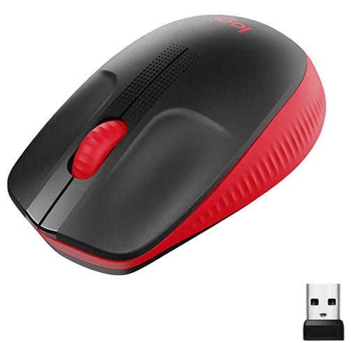 Logitech M190 Wireless rojo