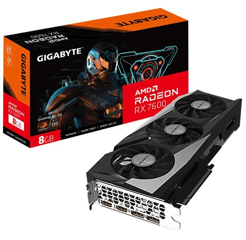 Gigabyte AMD Radeon RX 7600 Gaming  8G OC