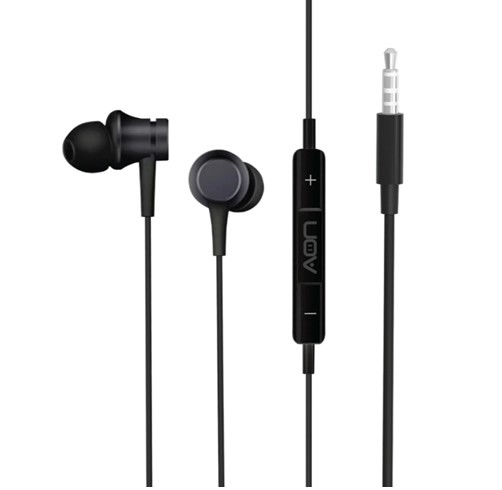 AON Boom Buds – 3.5mm – Negros – AO-EP- 1001