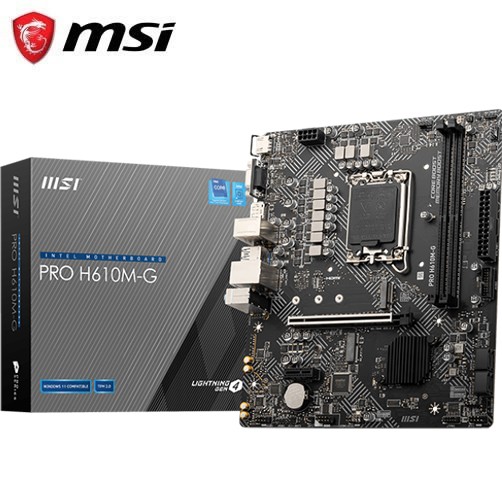 MSI PRO H610M-G DDR5