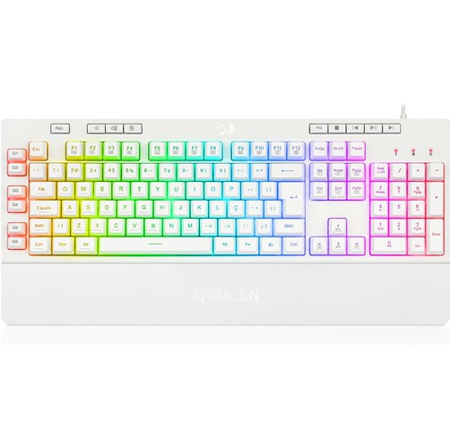 Redragon Shiva K512RGB Blanco