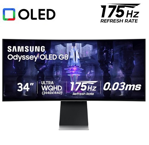 Samsung Odyssey 34" OLED -175hz