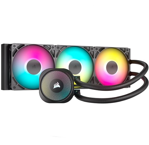 Corsair Nautilus 360 RS - ARGB - Negro
