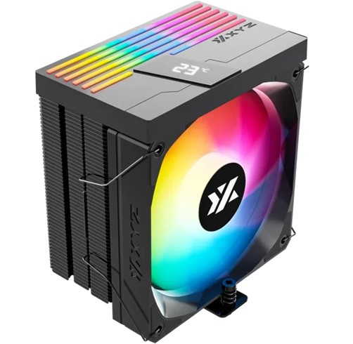 XYZ Thermax 4 Pulsar ARGB - Pantalla Digital - Negro - X-AC-THERPULB4