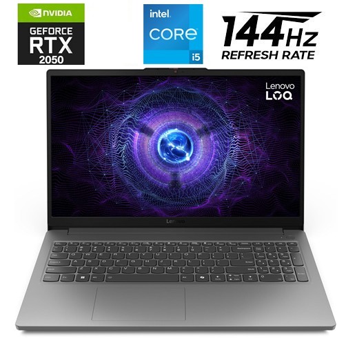 LOQ 15IAX9E- i5-12450Hx - RTX 2050-8gb-luna grey