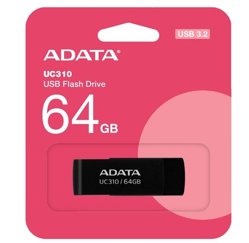 Adata - UC310 - USB 3.2 - 256 GB - Negro
