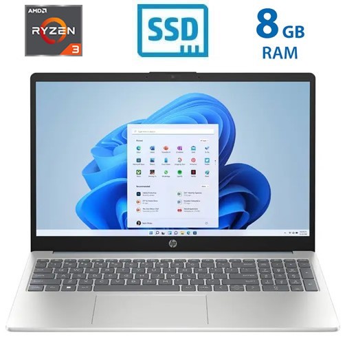 HP 15-FC0004LA - Ryzen 3 7320U - 8GB- SSD
